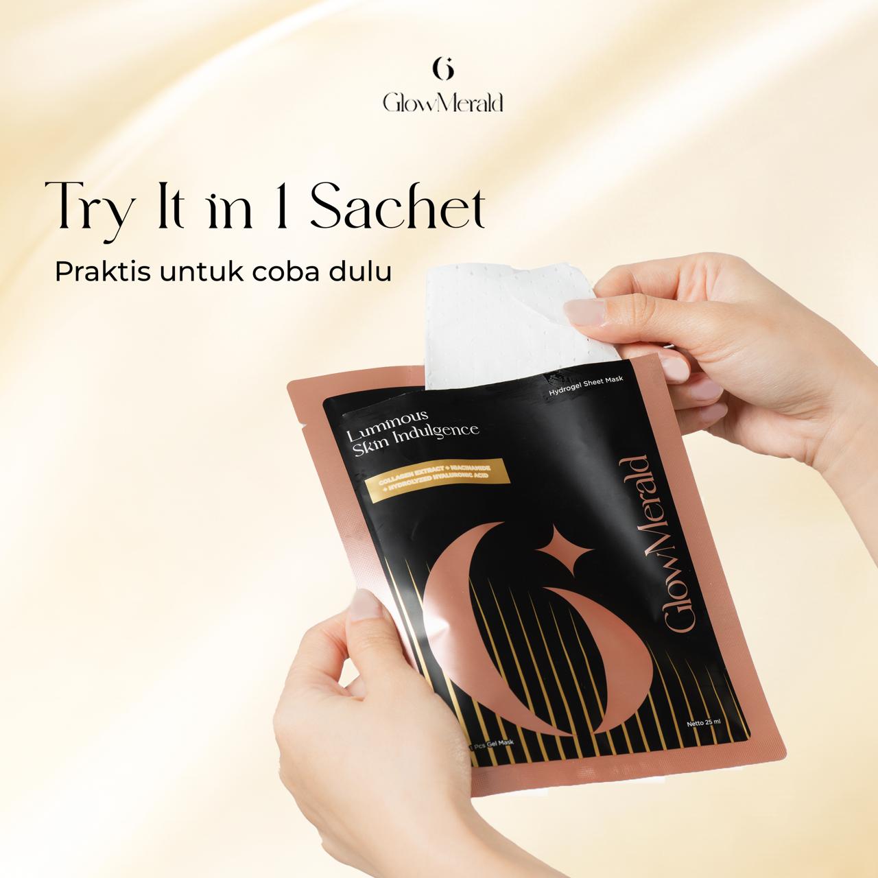 Luminous Skin Indulgence Hydrogel Mask